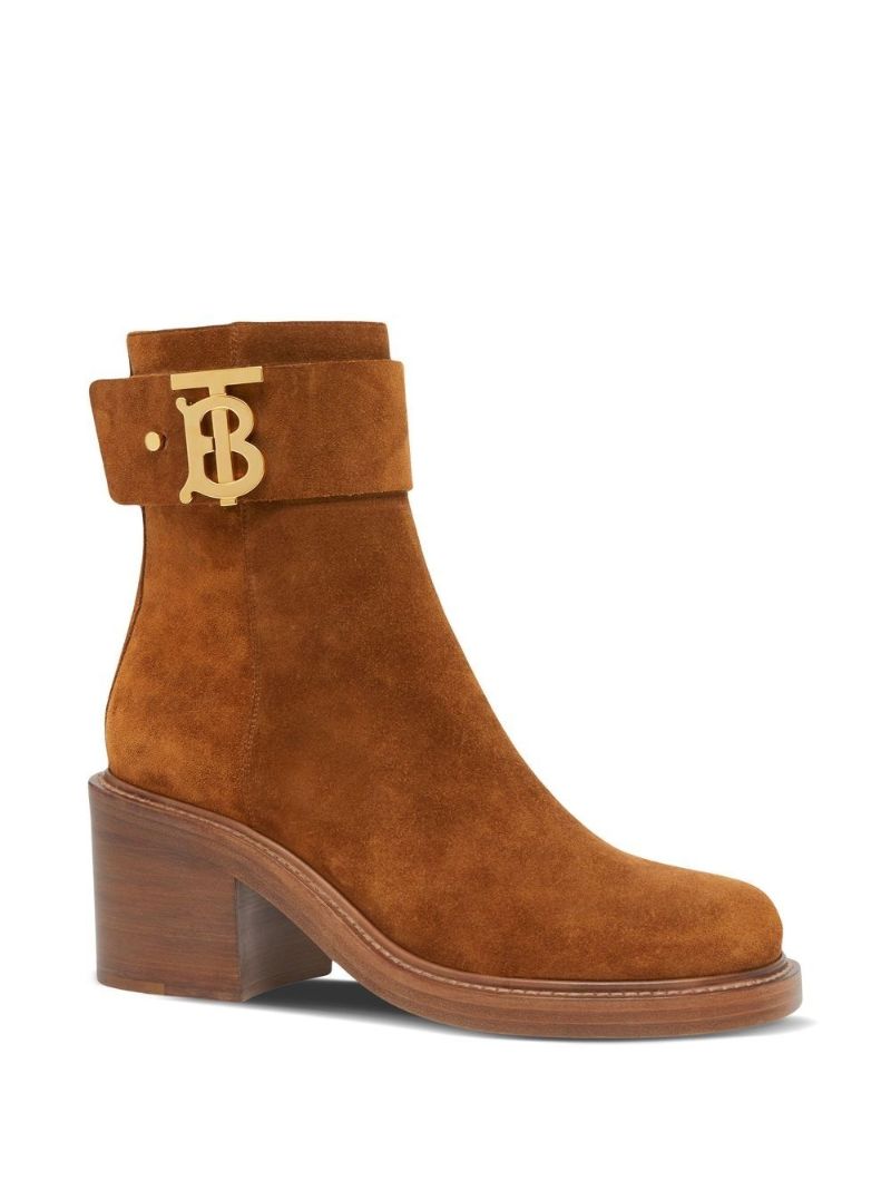 Brown Monogram 65 Suede Boots