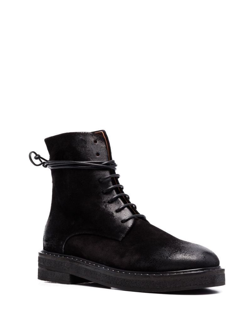 Black Parruca Leather Ankle Boots