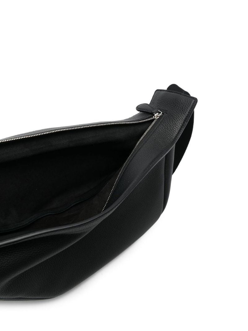 Asymmetric Leather Shoulder Bag