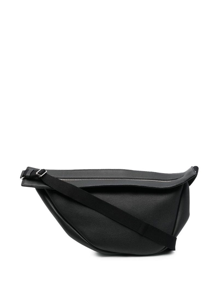 Asymmetric Leather Shoulder Bag