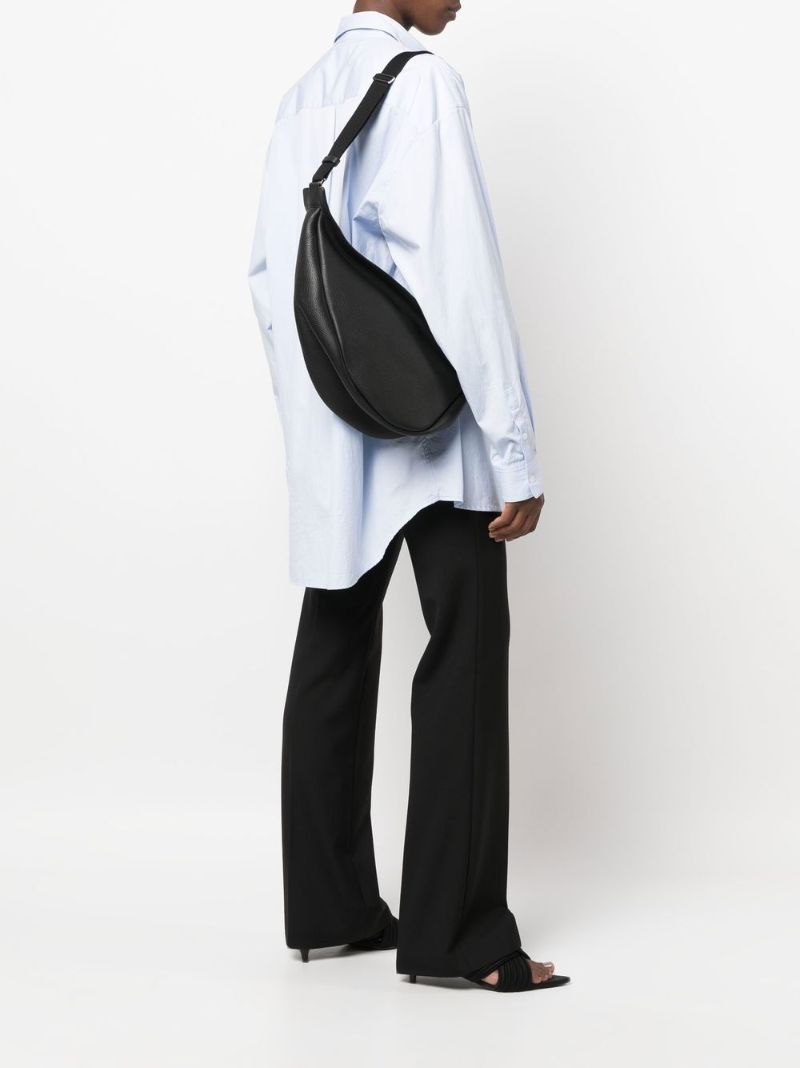 Asymmetric Leather Shoulder Bag