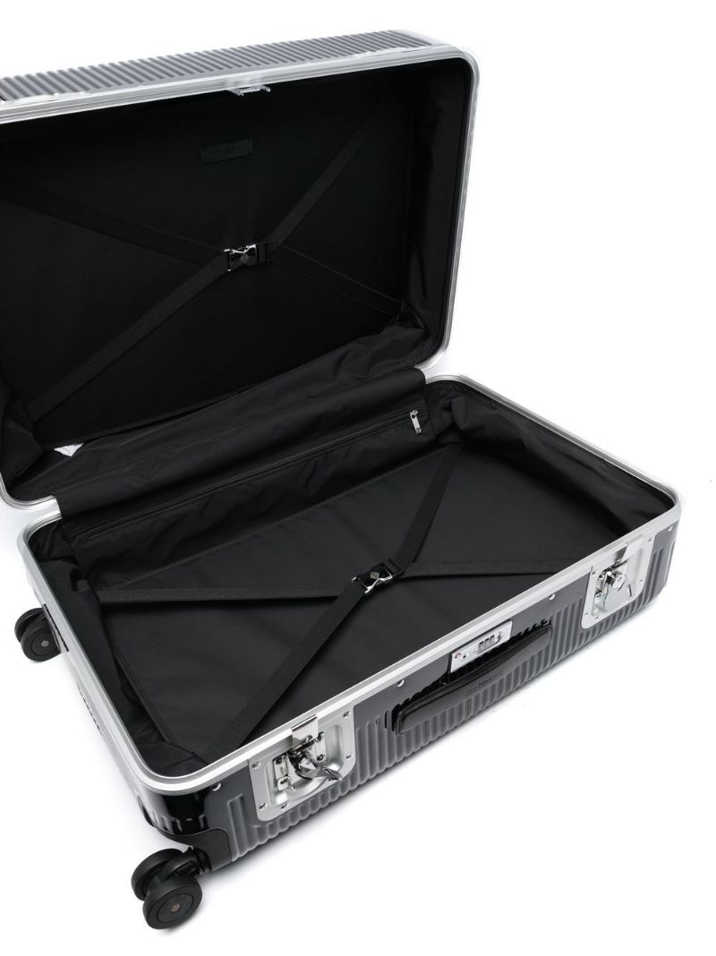 Black Bank Light Spinner 76 Suitcase