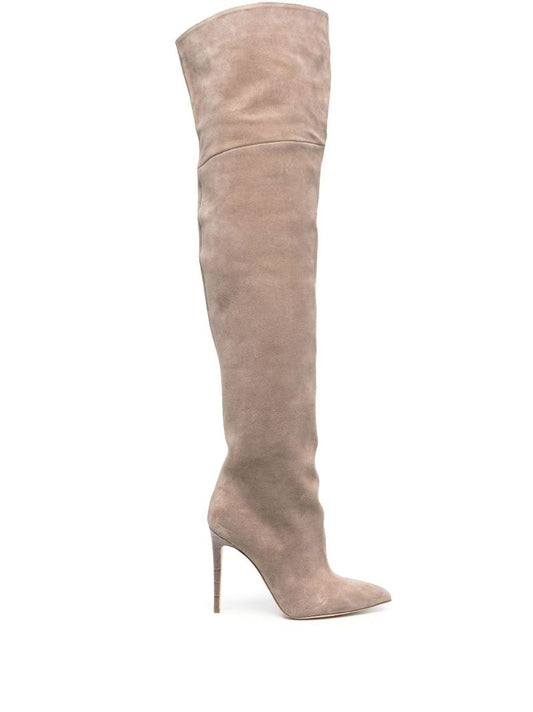Neutral 105 Suede Over-the-knee Boots
