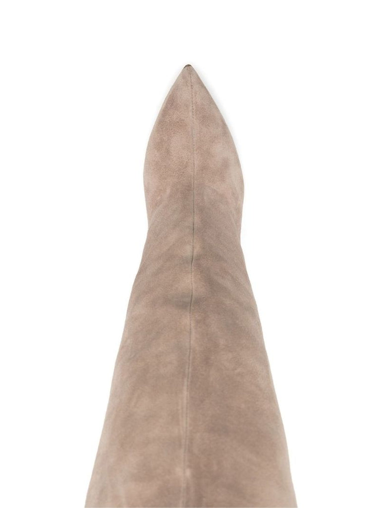Neutral 105 Suede Over-the-knee Boots