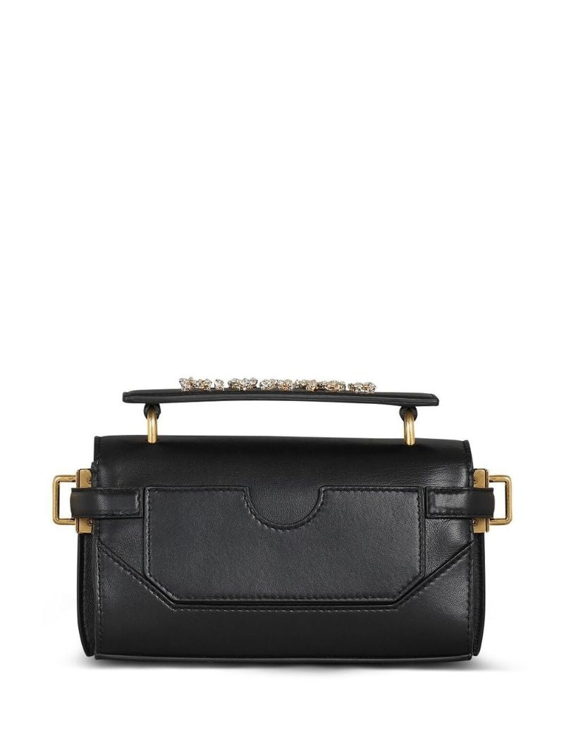 Black B-buzz 19 Leather Shoulder Bag