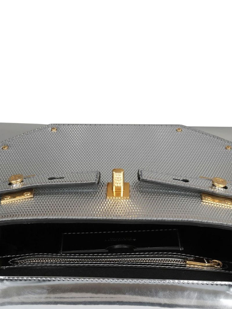 Grey B-buzz 23 Leather Shoulder Bag