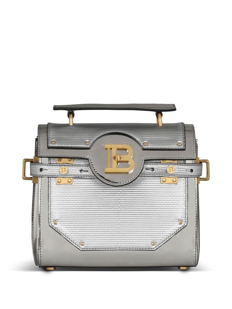 Grey B-buzz 23 Leather Shoulder Bag