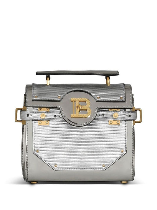 Grey B-buzz 23 Leather Shoulder Bag