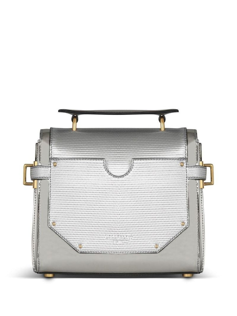 Grey B-buzz 23 Leather Shoulder Bag