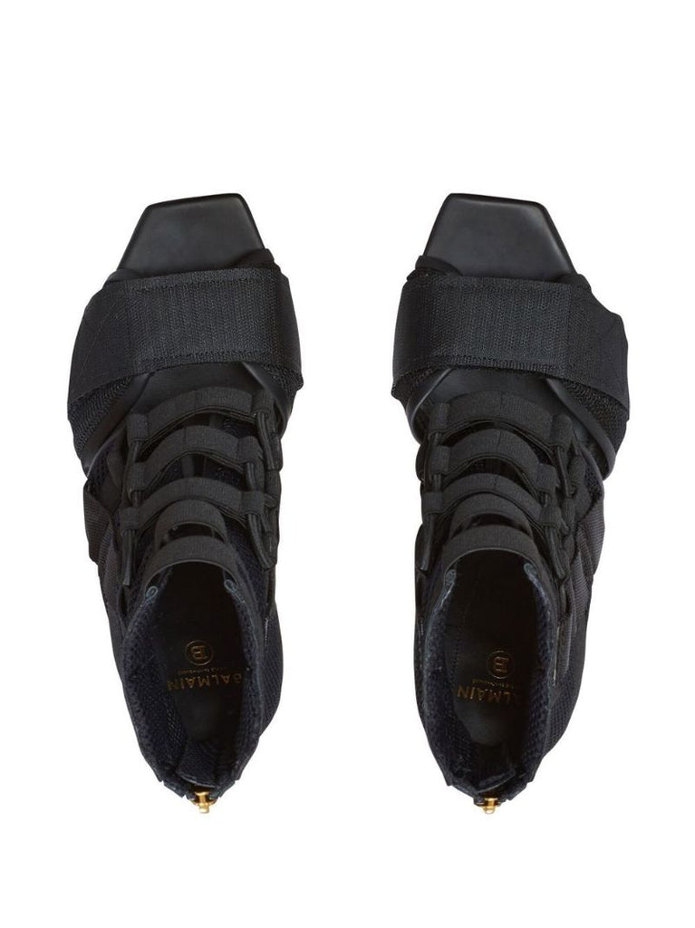 Black Uma 100 Sandals