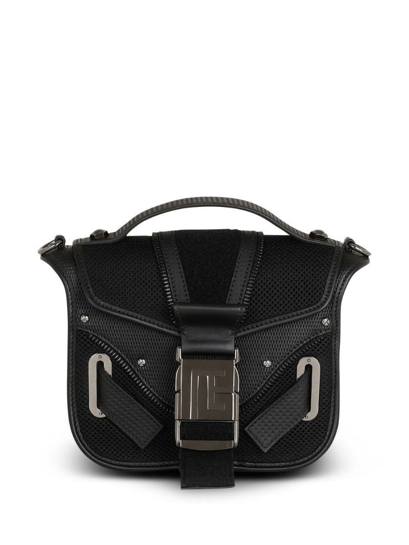 Black Blaze Mesh Shoulder Bag