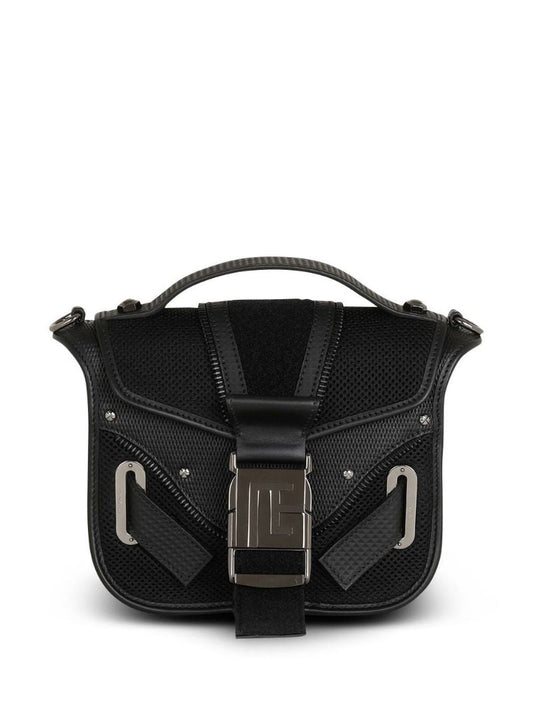 Black Blaze Mesh Shoulder Bag