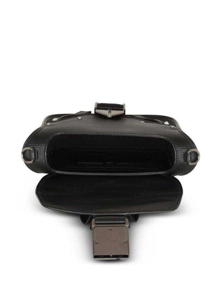 Black Blaze Mesh Shoulder Bag