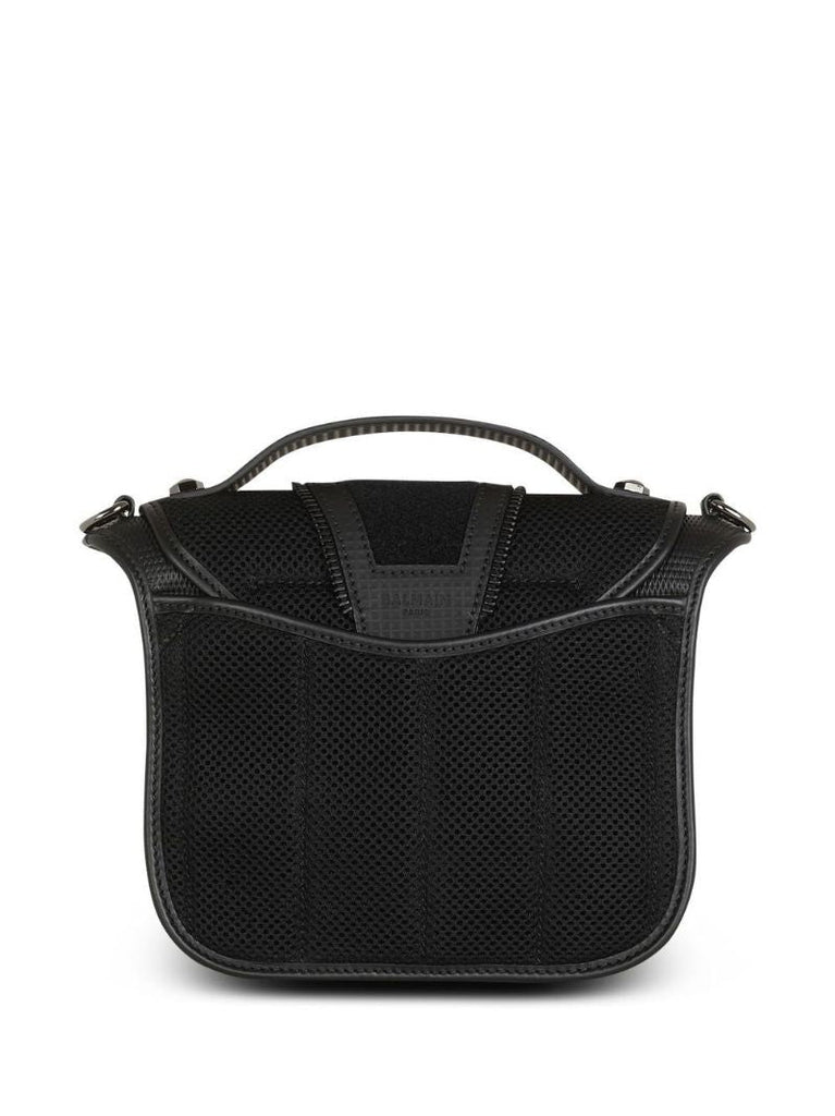 Black Blaze Mesh Shoulder Bag