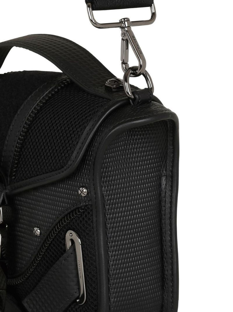 Black Blaze Mesh Shoulder Bag