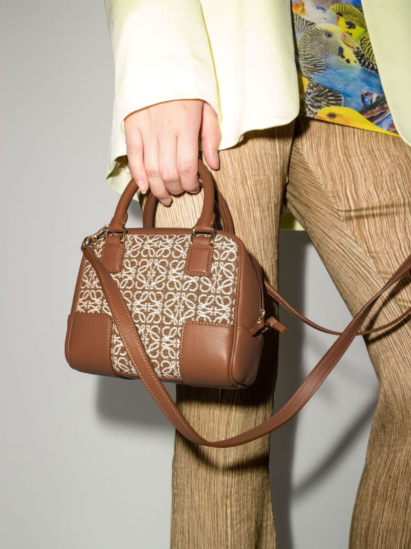 Brown Amazona 16 Leather Tote Bag