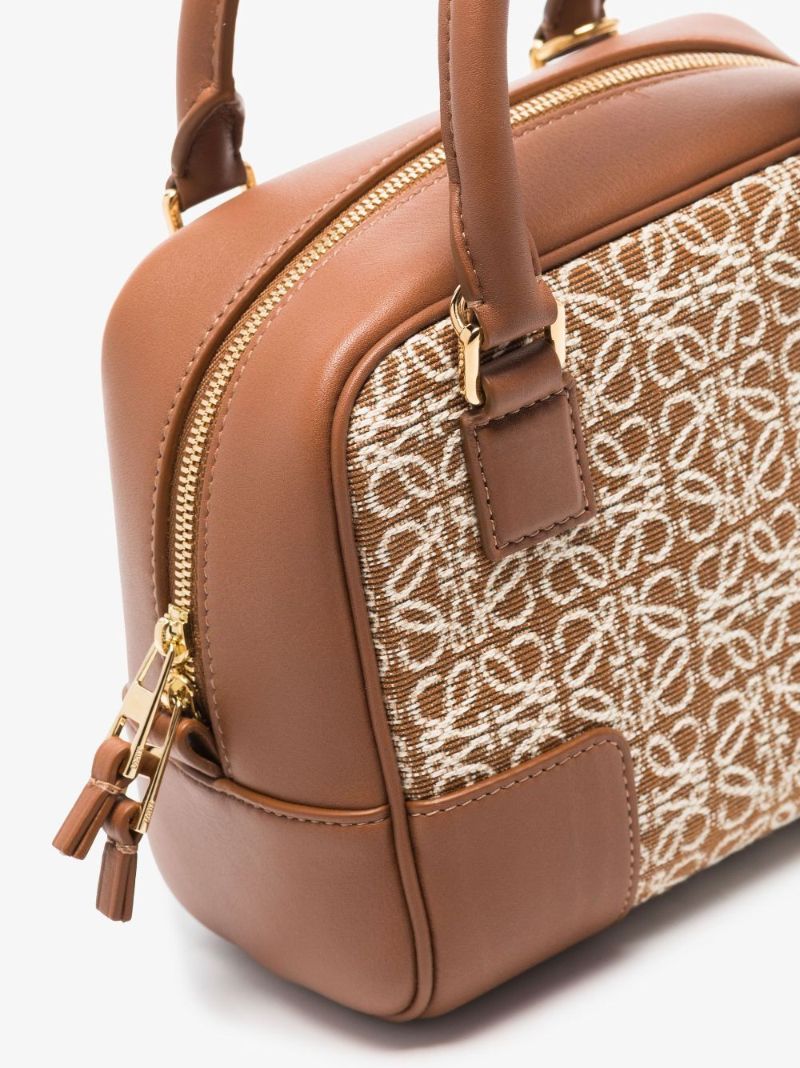 Brown Amazona 16 Leather Tote Bag