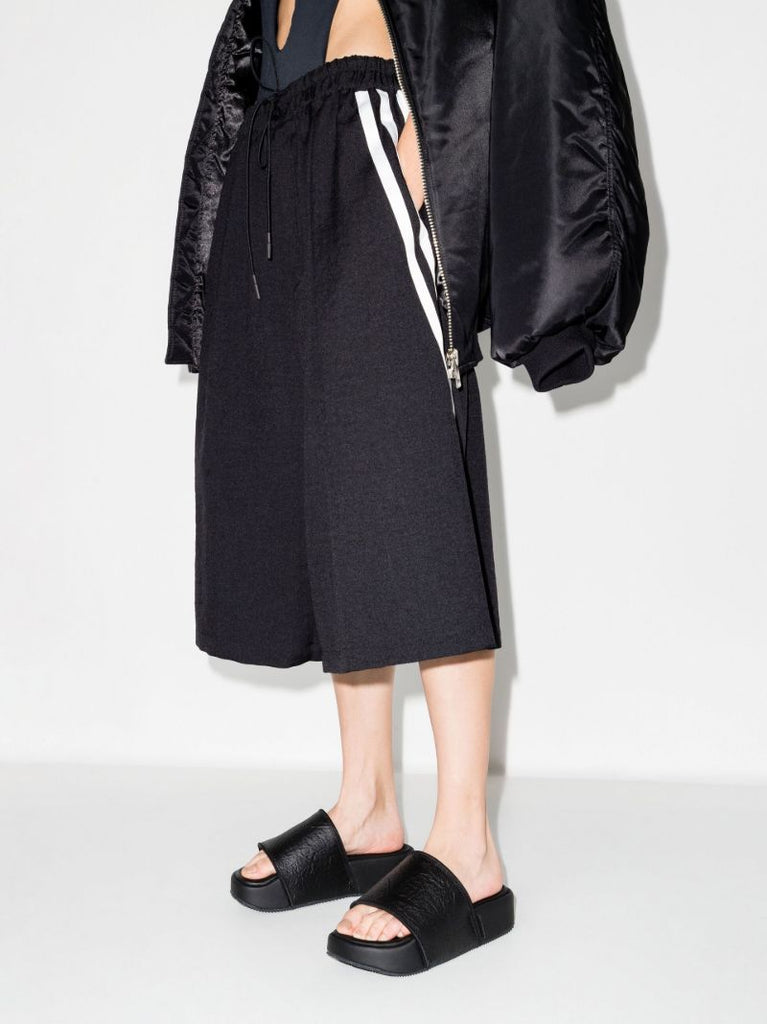 Black Platform Slides