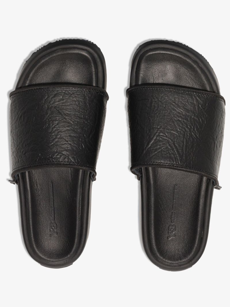 Black Platform Slides