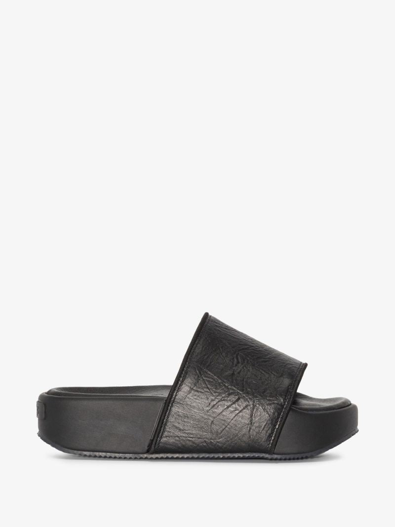 Black Platform Slides