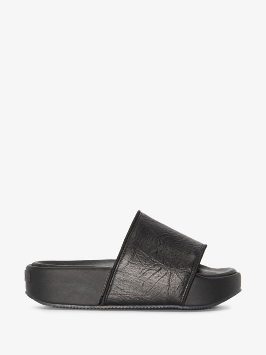 Black Platform Slides