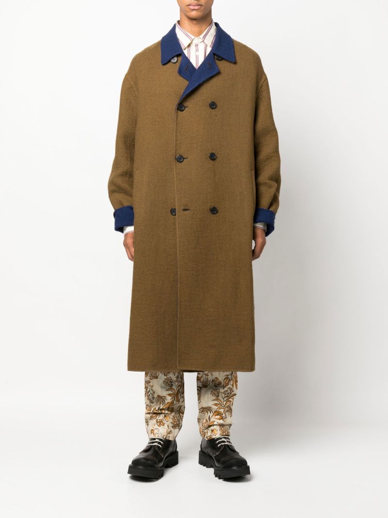 Green Vincent Wool Overcoat