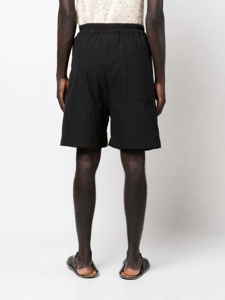 Brown Donny Patchwork Shorts
