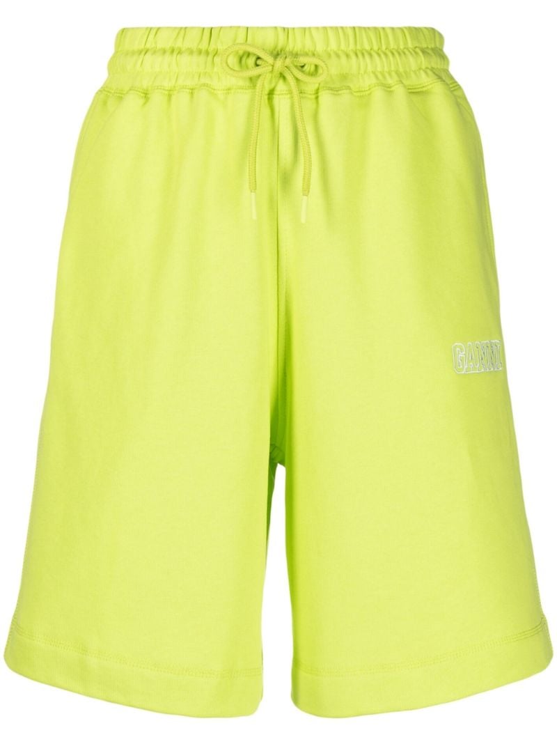 Green Software Logo Organic Cotton Track Shorts