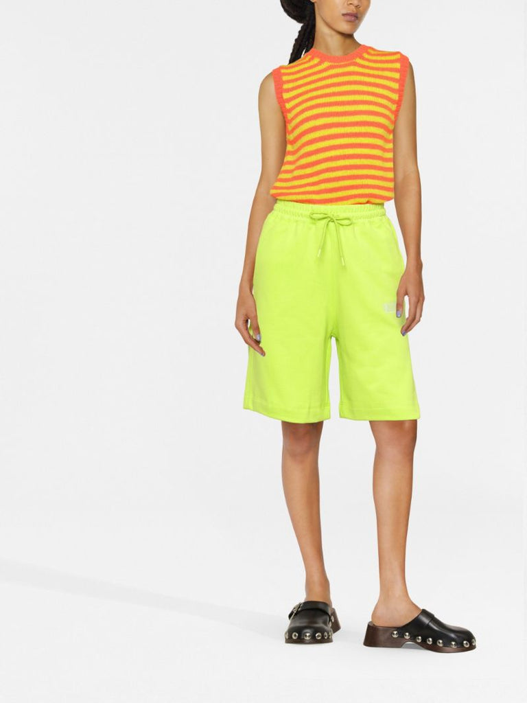 Green Software Logo Organic Cotton Track Shorts
