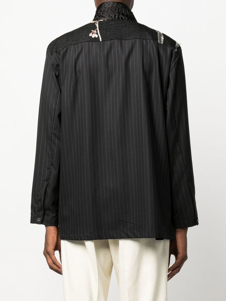 Black Tino Embroidered Jacket