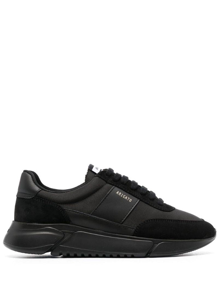 Black Lace Up Sneakers