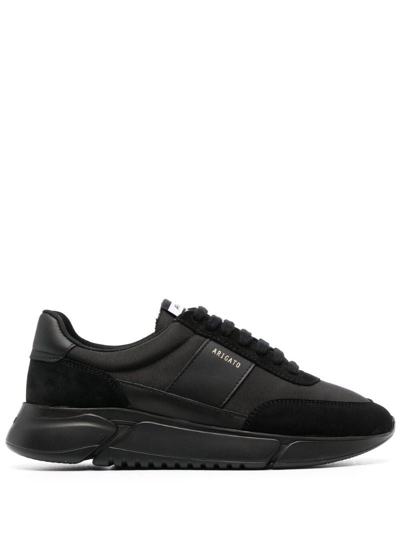 Black Lace Up Sneakers