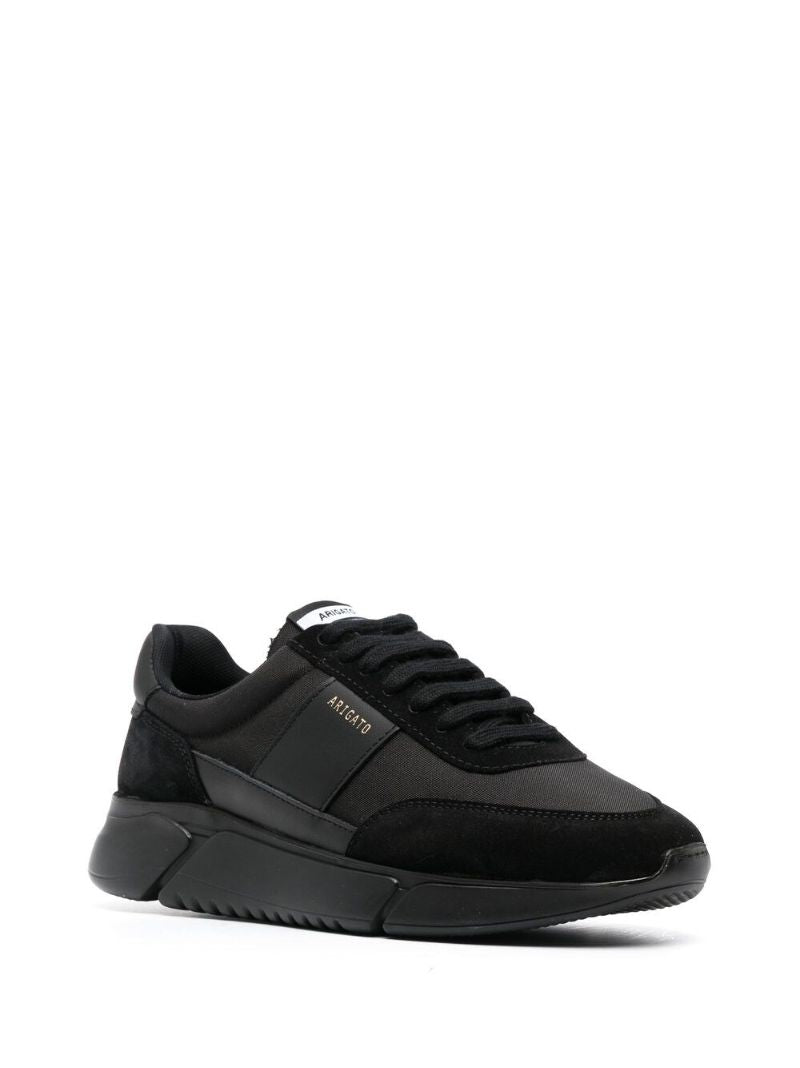 Black Lace Up Sneakers