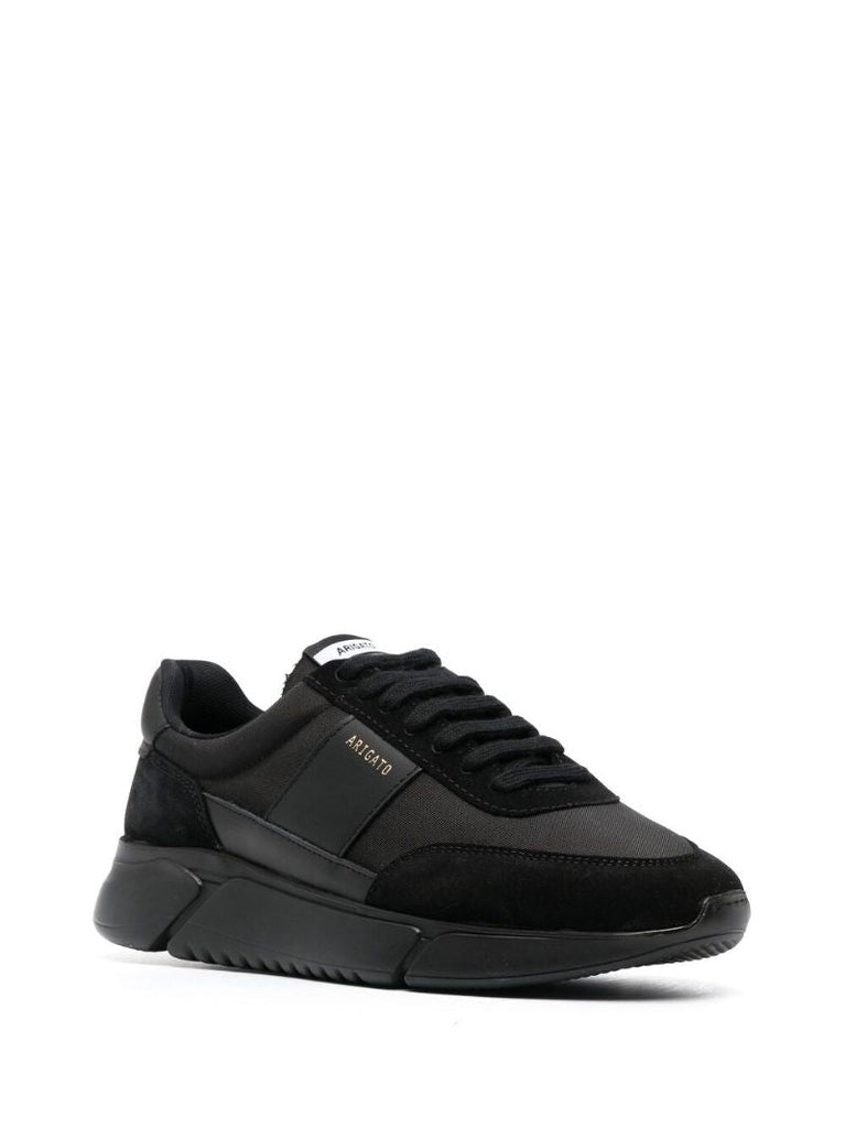 Black Lace Up Sneakers