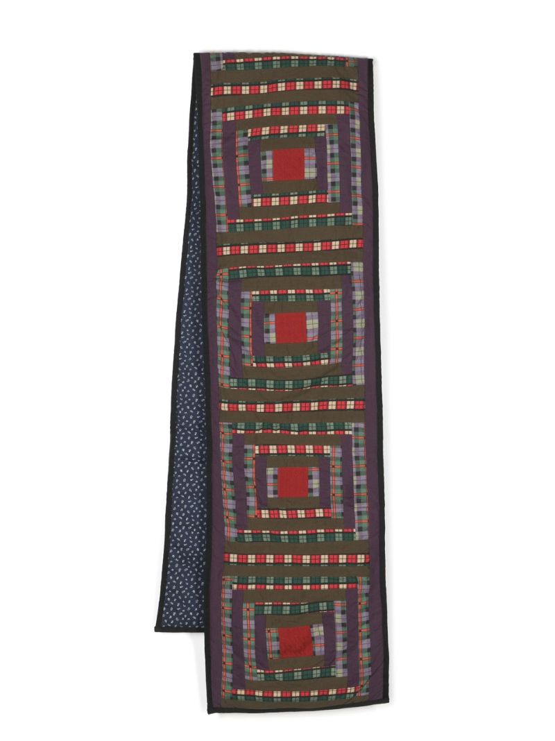 Multicolour Quilted Reversible Scarf