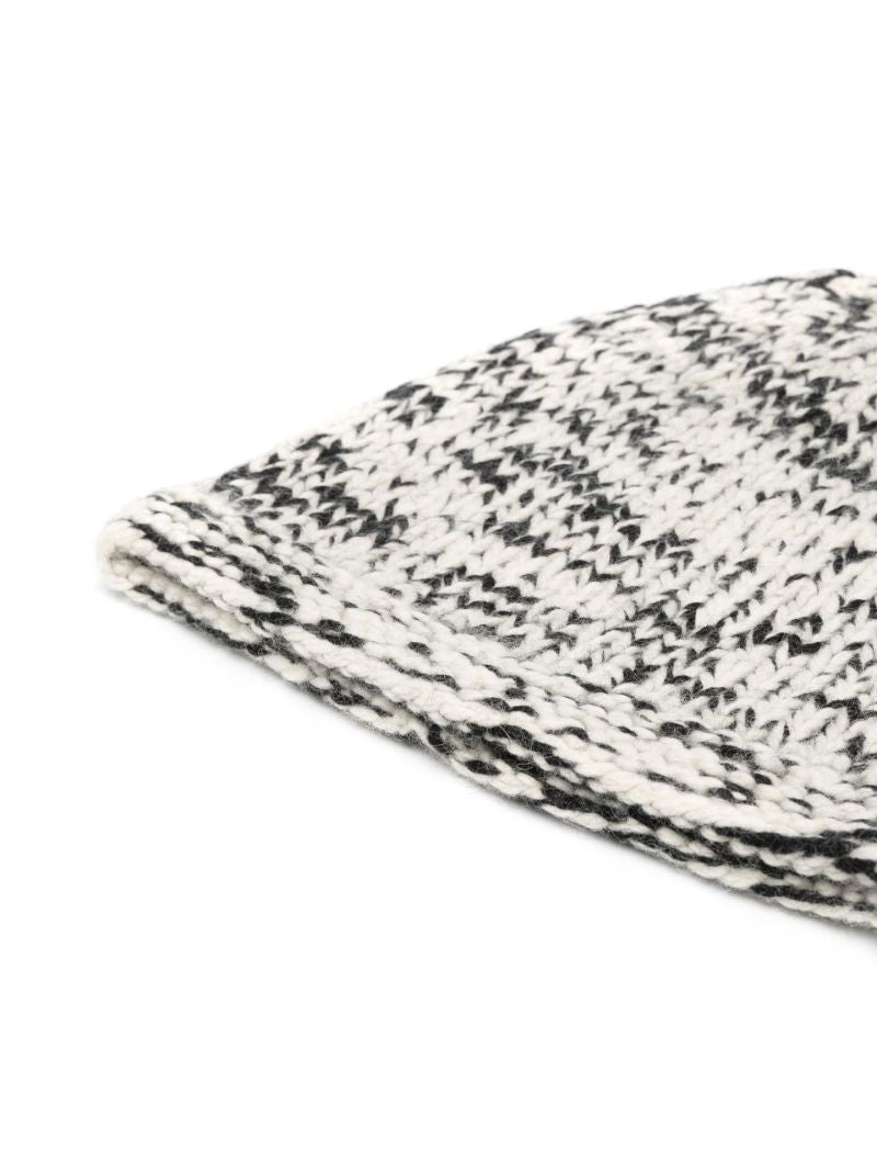 Neutral Gluckow Wool Beanie Hat
