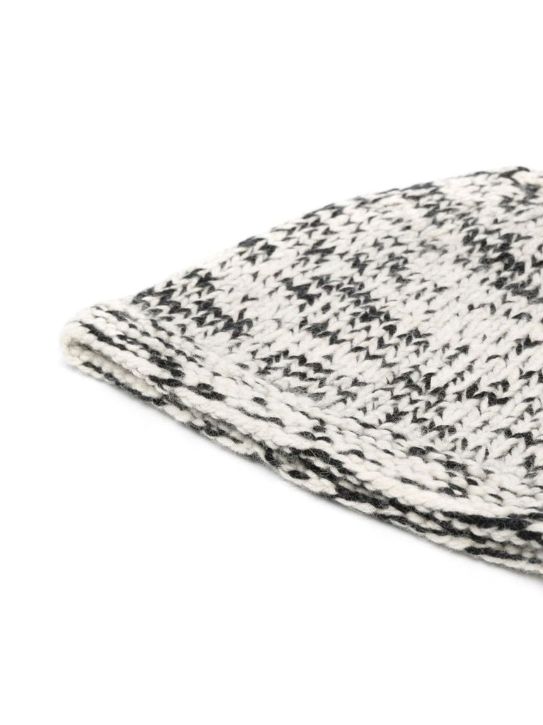 Neutral Gluckow Wool Beanie Hat