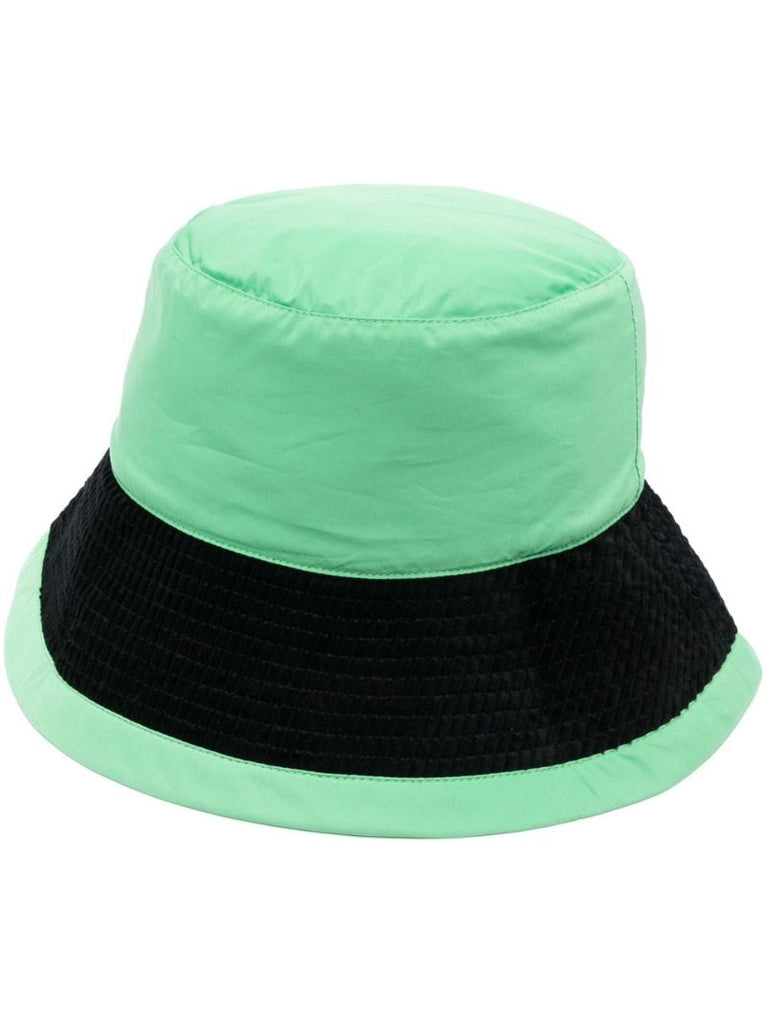 Green Waled Bucket Hat