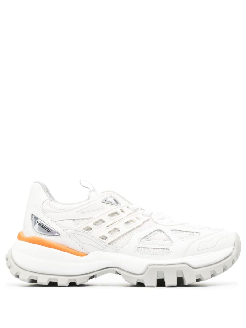 White Marathon R-tic Leather Sneakers