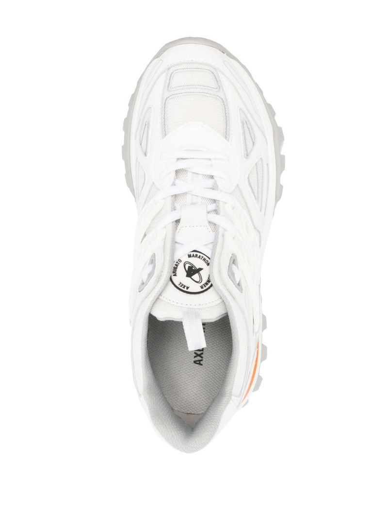 White Marathon R-tic Leather Sneakers