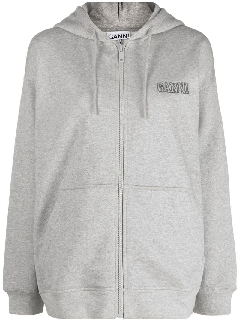 Grey Software Isoli Zipped Hoodie