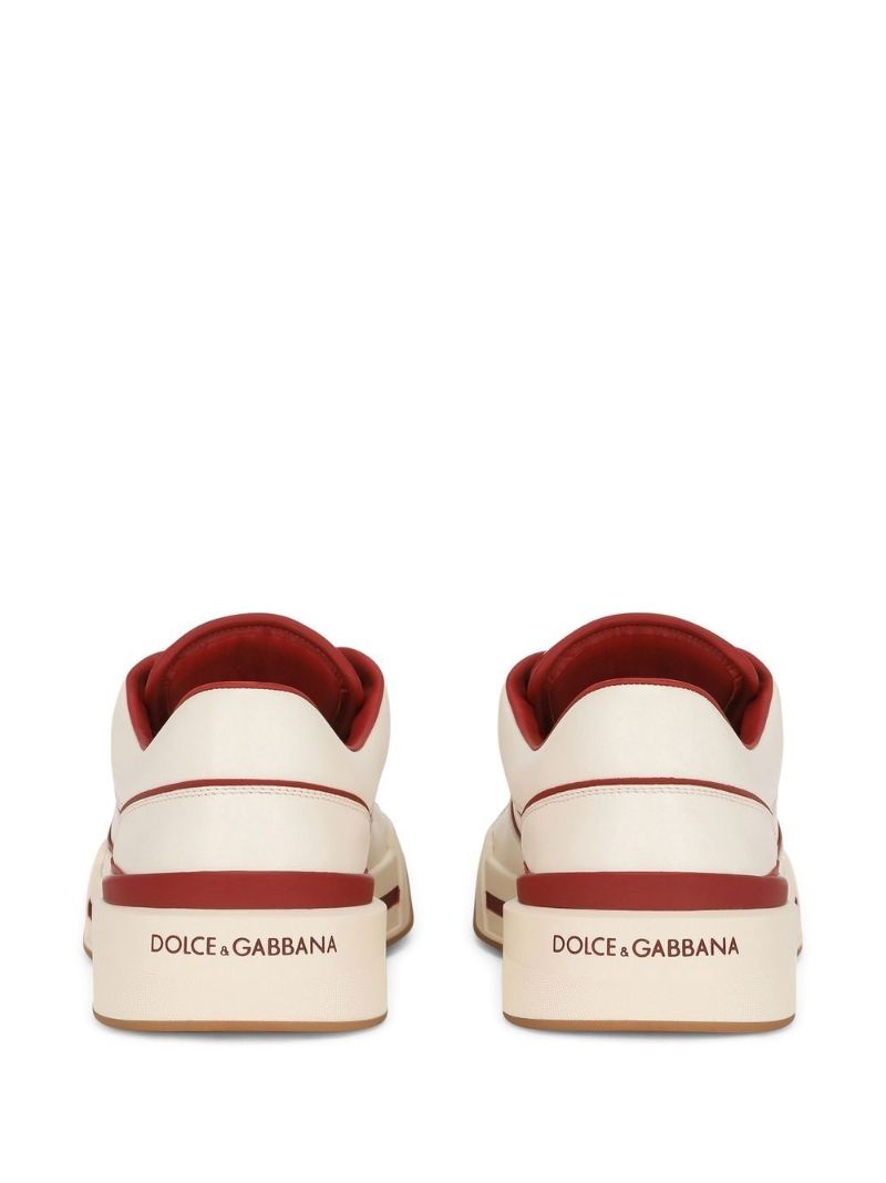 Neutral New Roma Leather Sneakers