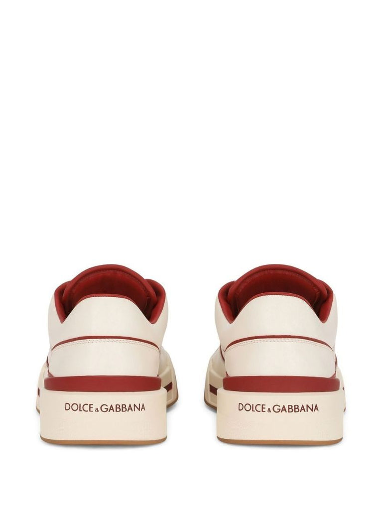 Neutral New Roma Leather Sneakers