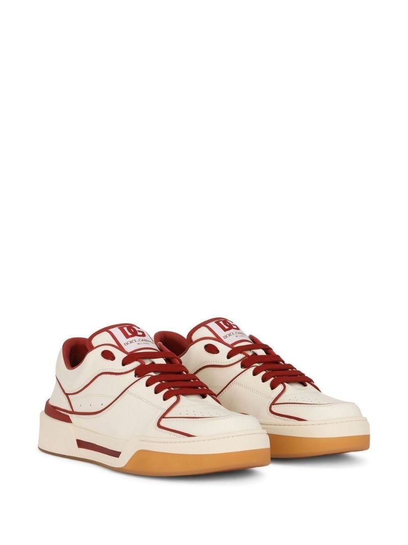 Neutral New Roma Leather Sneakers
