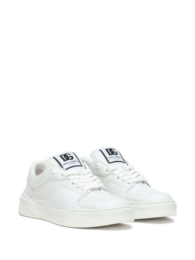 White Roma Low Top Sneakers