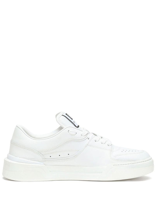 White Roma Low Top Sneakers