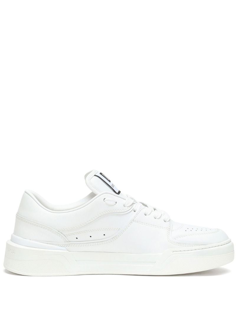 White Roma Low Top Sneakers