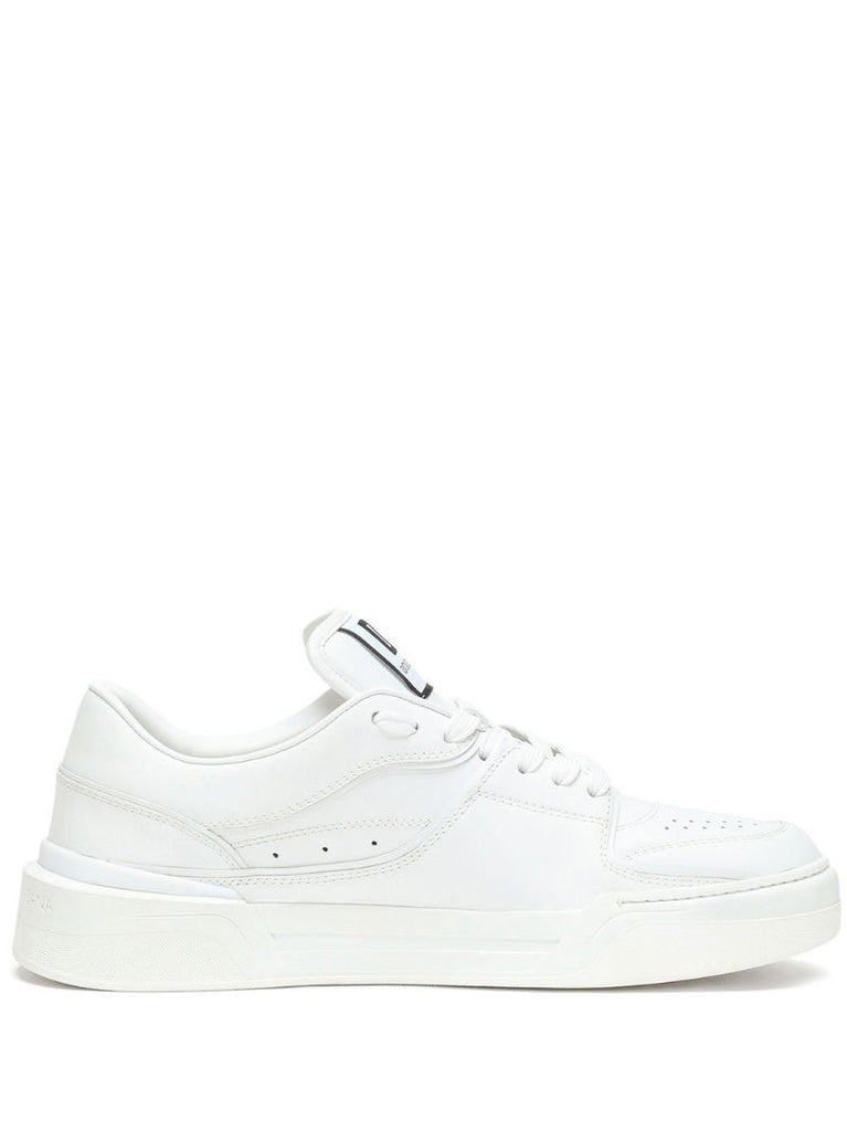 White Roma Low Top Sneakers