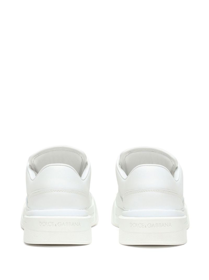 White Roma Low Top Sneakers
