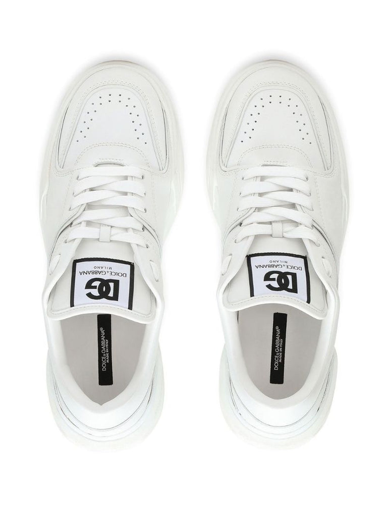 White Roma Low Top Sneakers